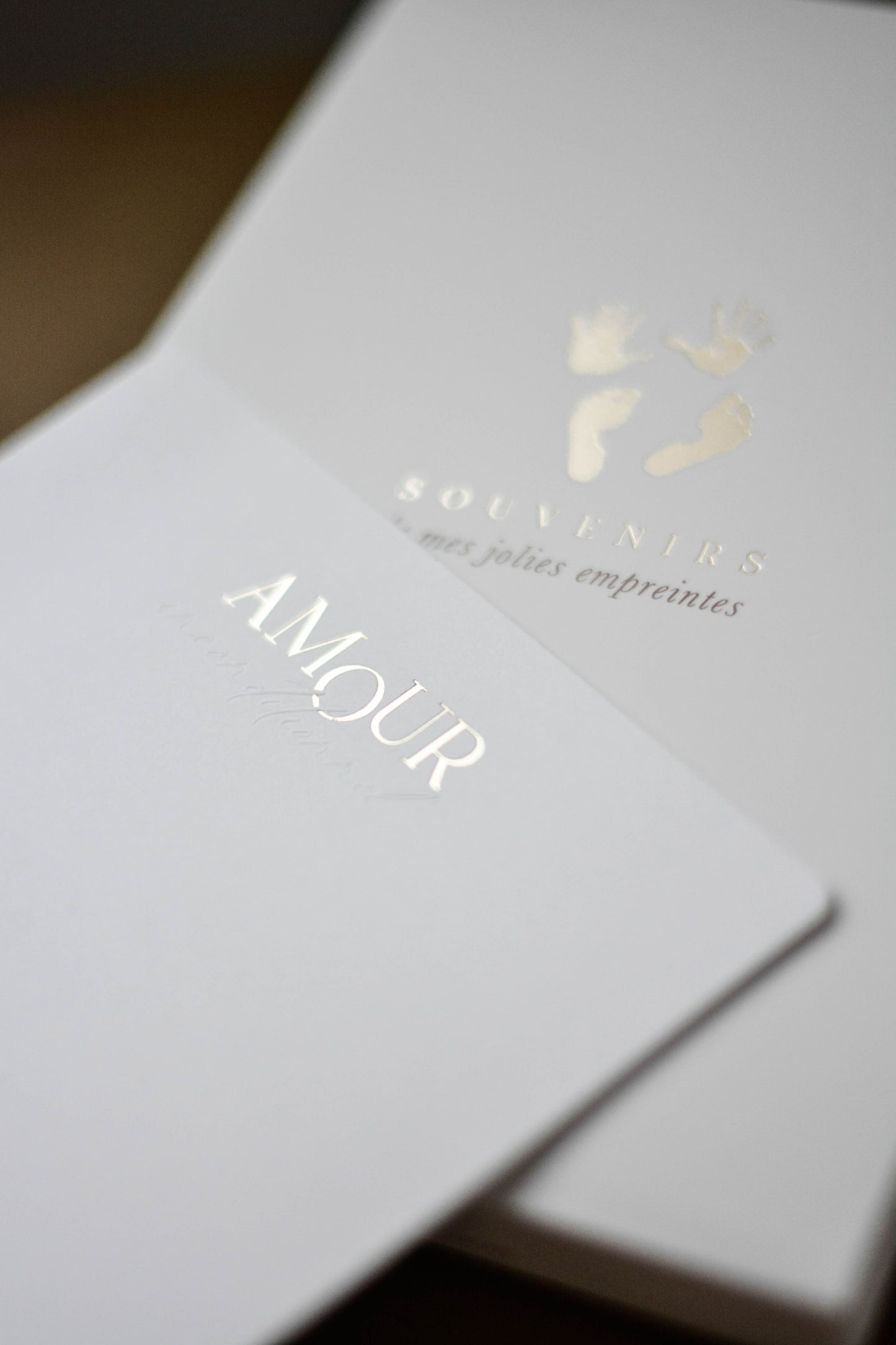 Cartes empreintes - Mini bouchon