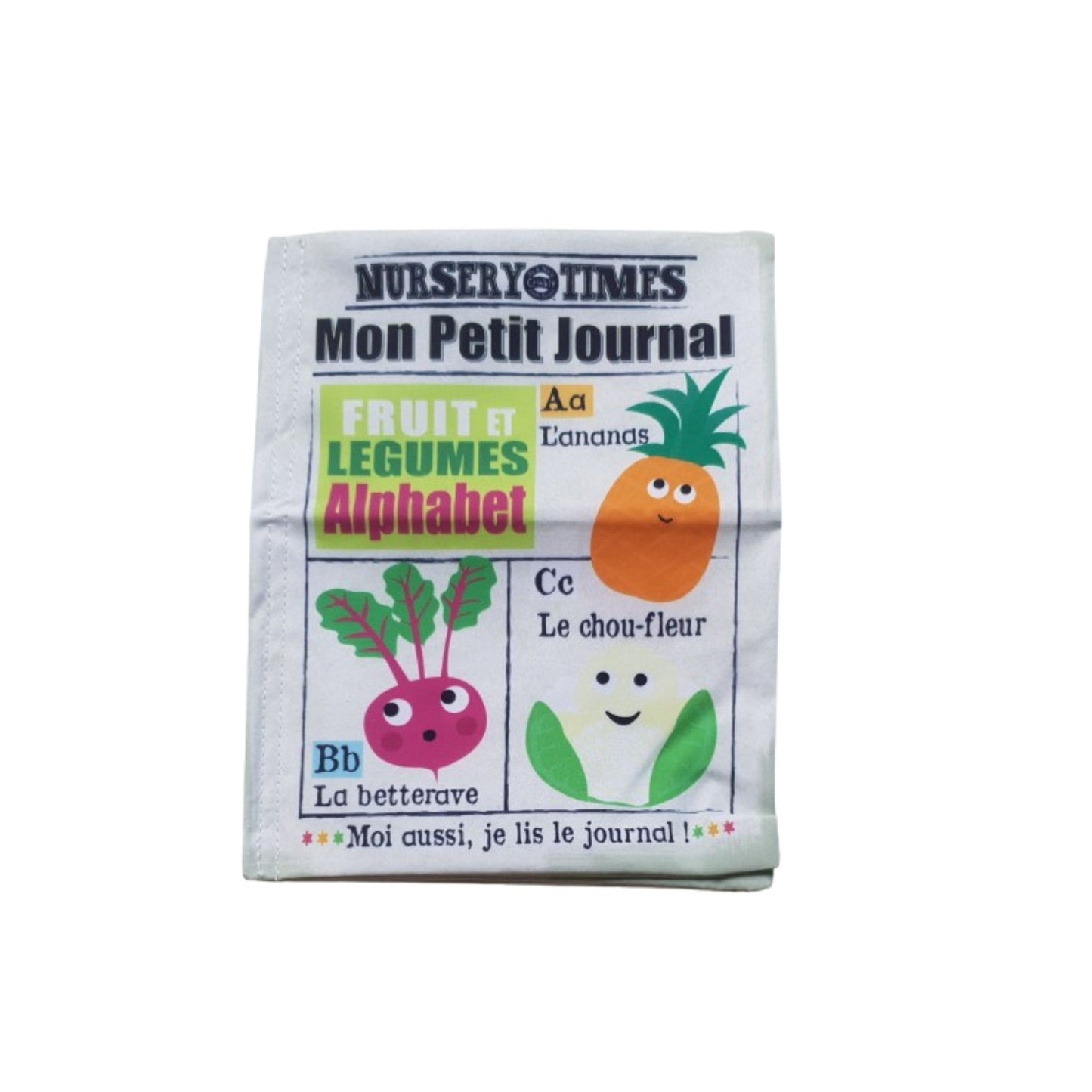 Mon petit journal - Les fruits et légumes - Mini bouchon