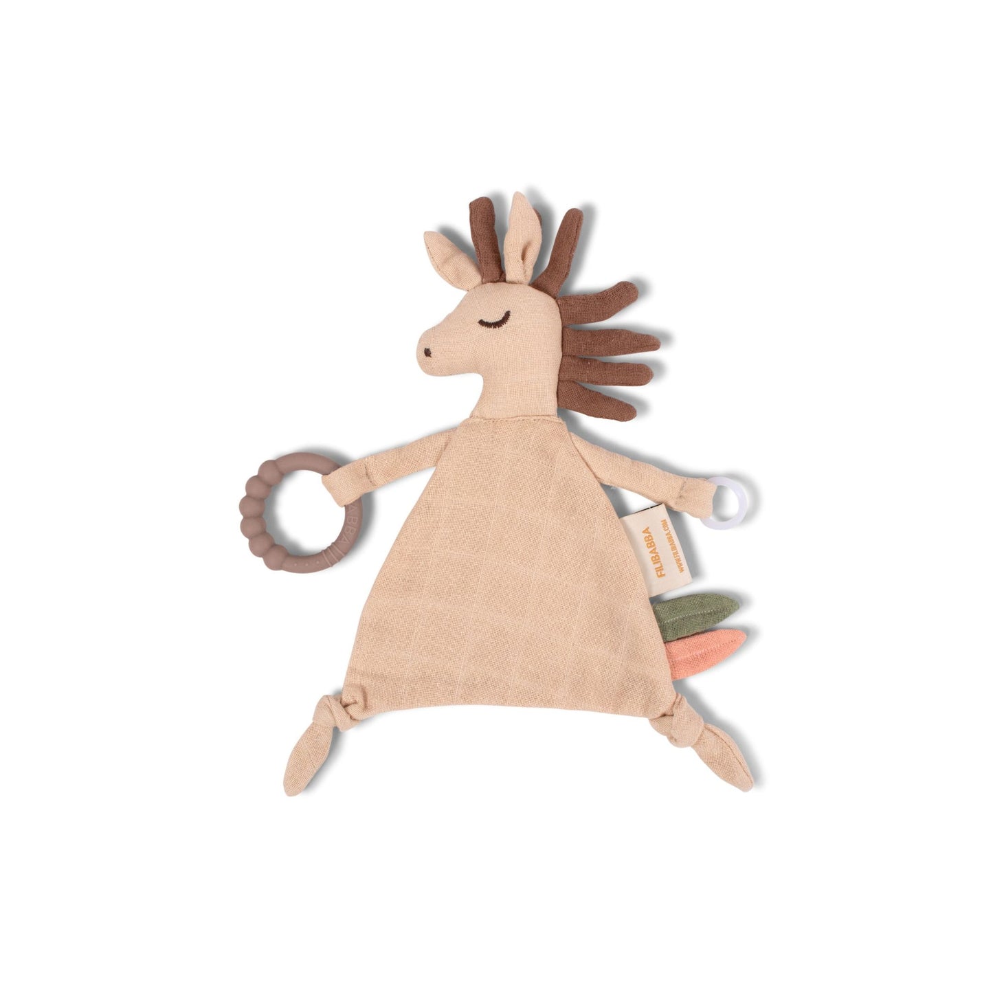 Doudou Henry le cheval - Mini bouchon