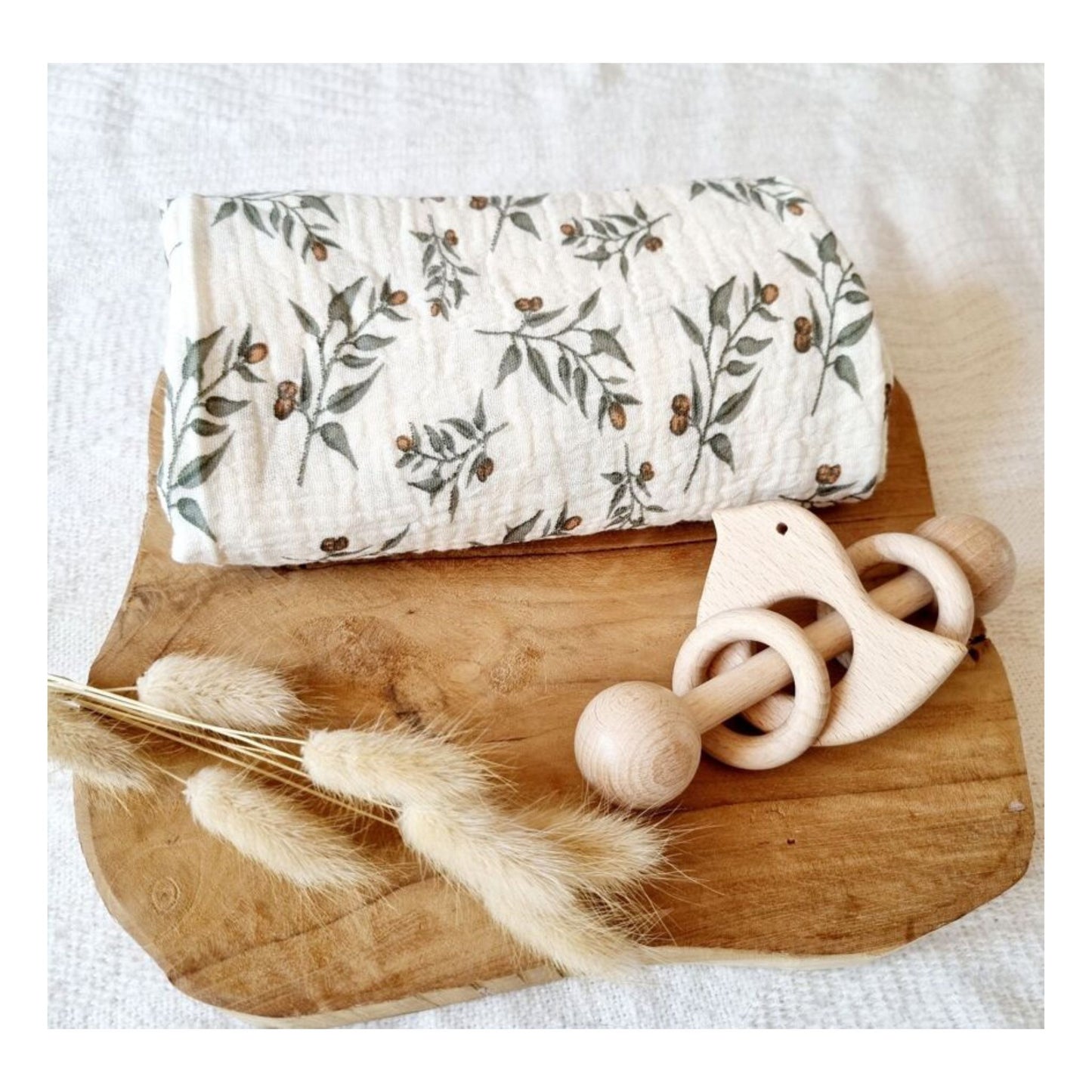 Lange floral - Mini bouchon