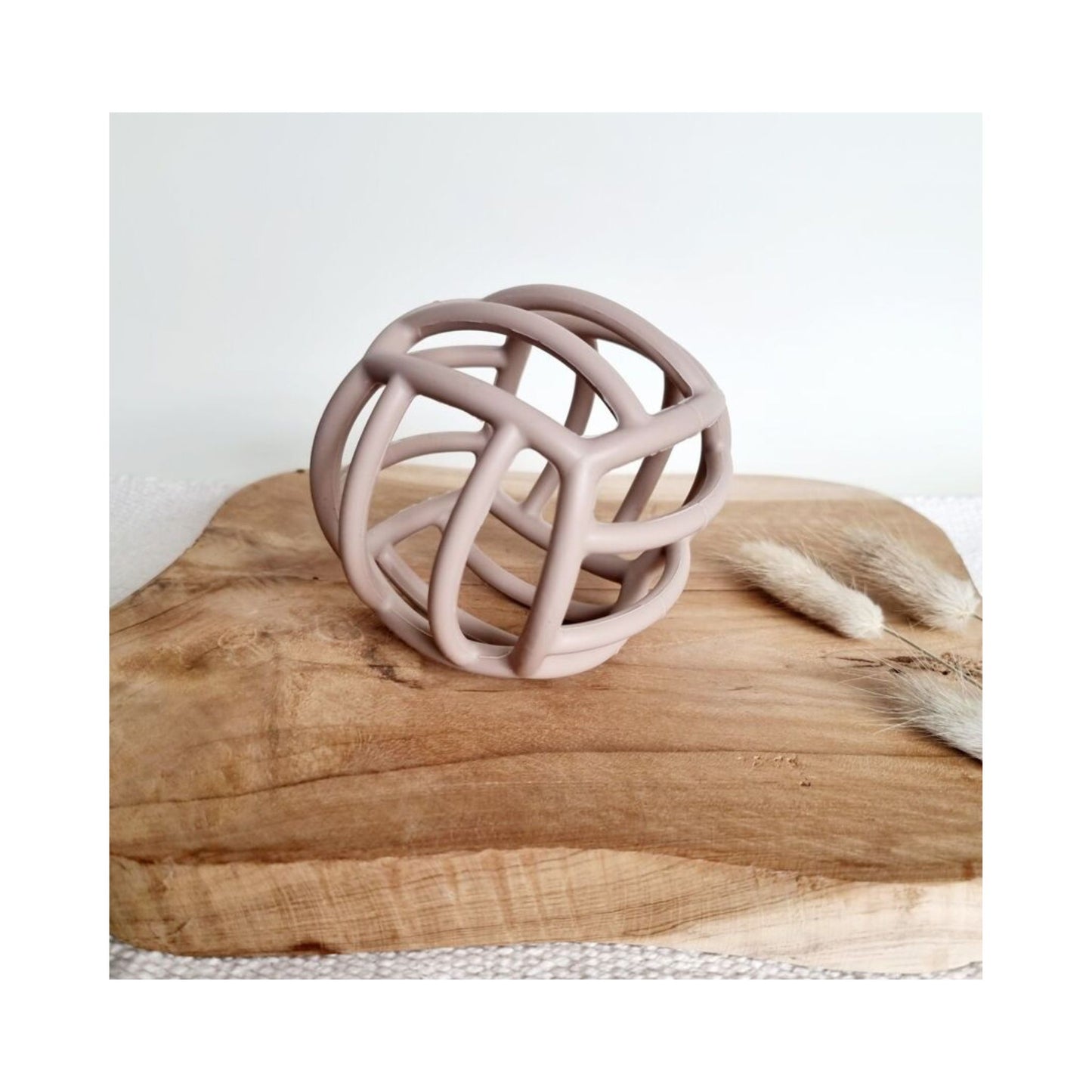 Balle de préhension - Sable - Mini bouchon