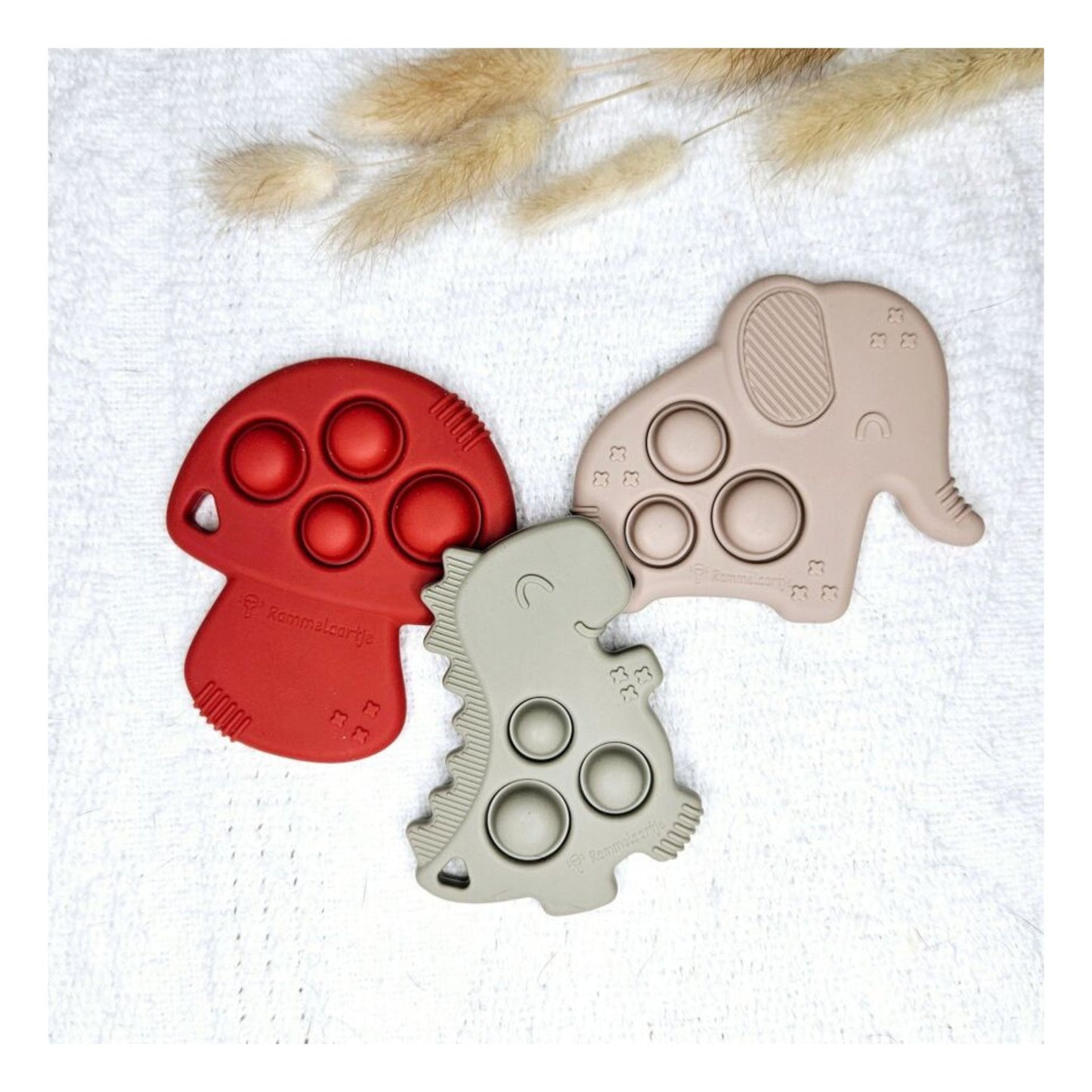 Jouets de dentition Pop it - Mini bouchon