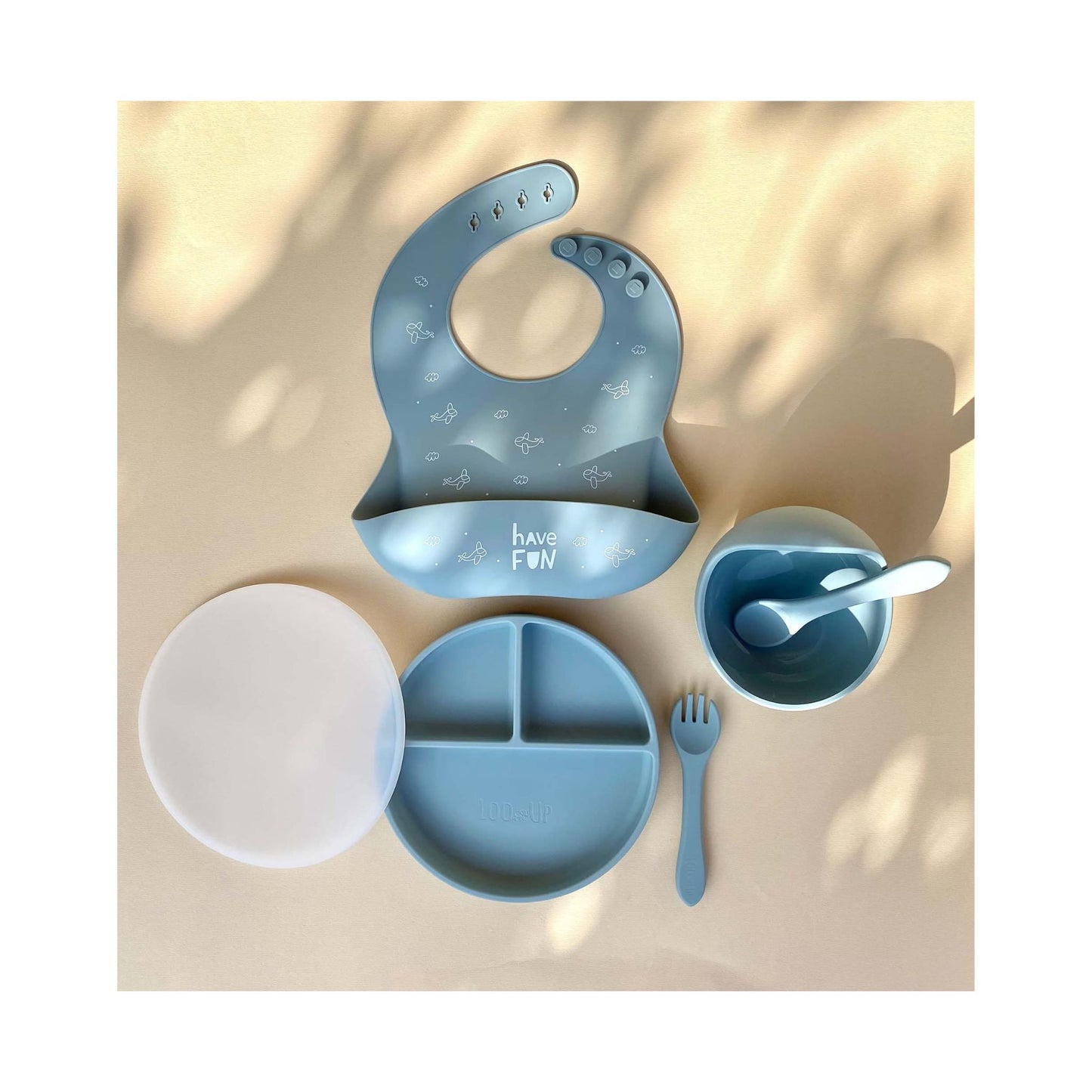 Set repas - Blue Wave - Mini bouchon