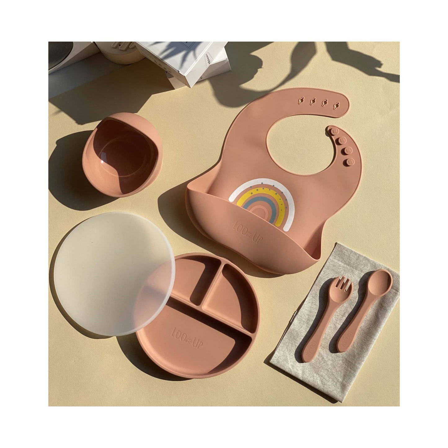 Set repas - Pêche - Mini bouchon