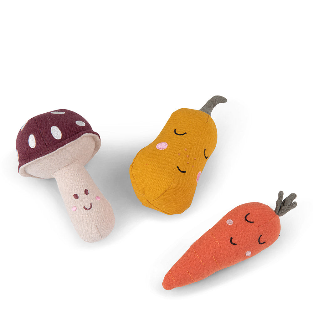 Hochet Pamela la courge - Mini bouchon