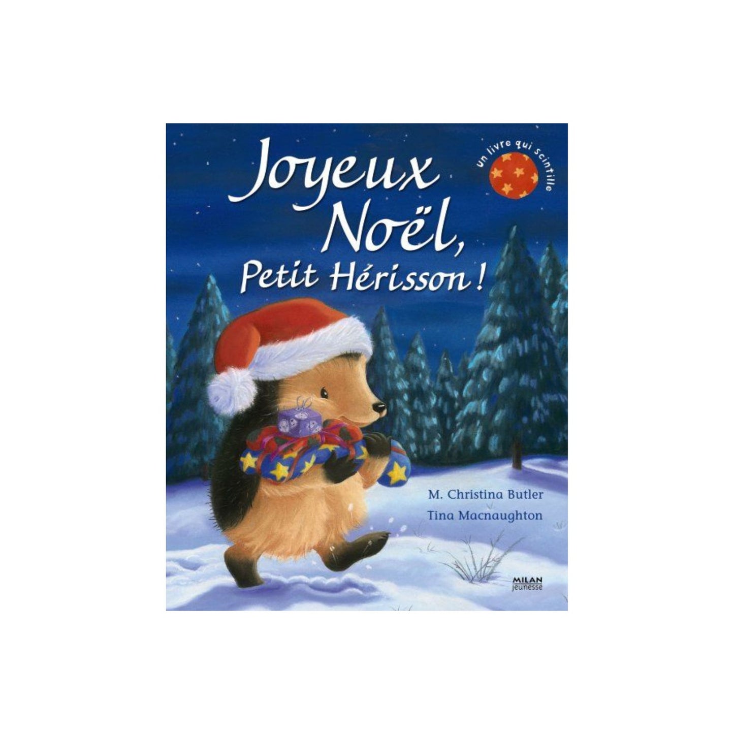 Livre Joyeux Noël petit hérisson - Mini bouchon