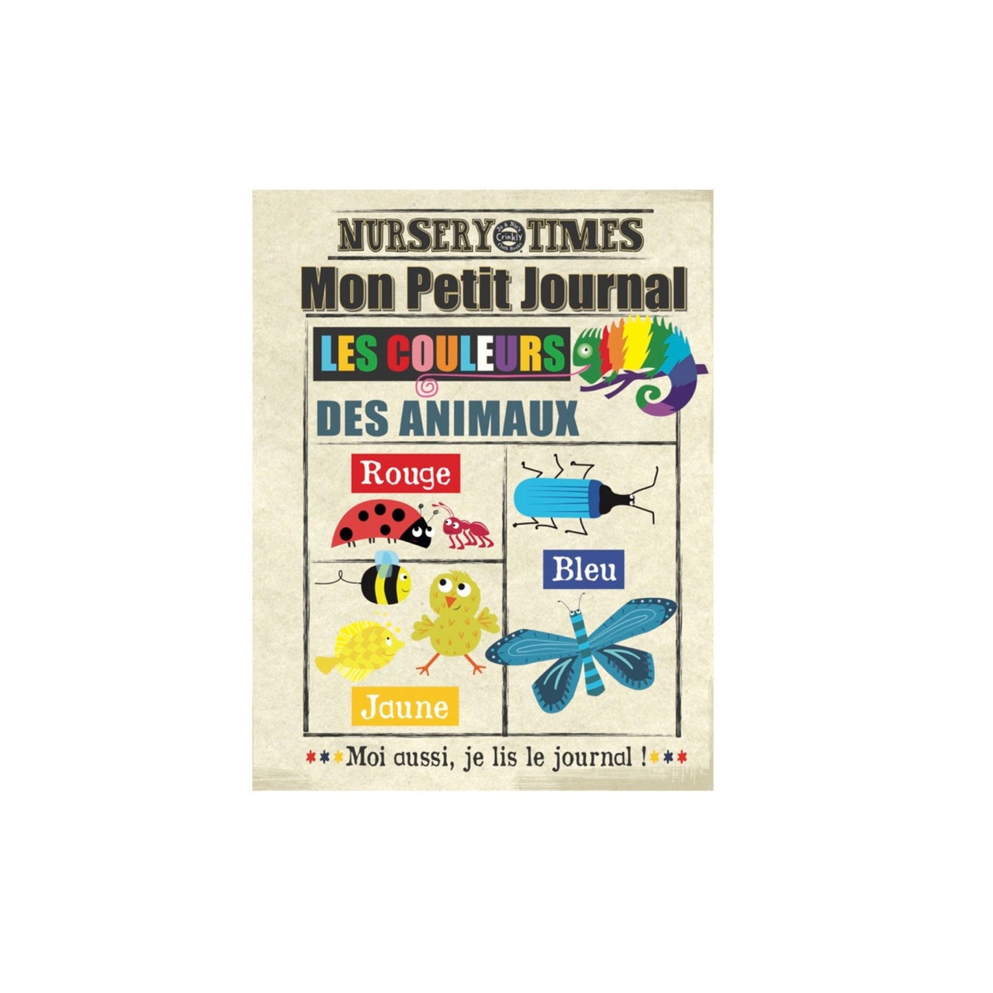Mon petit journal - Les couleurs - Mini bouchon