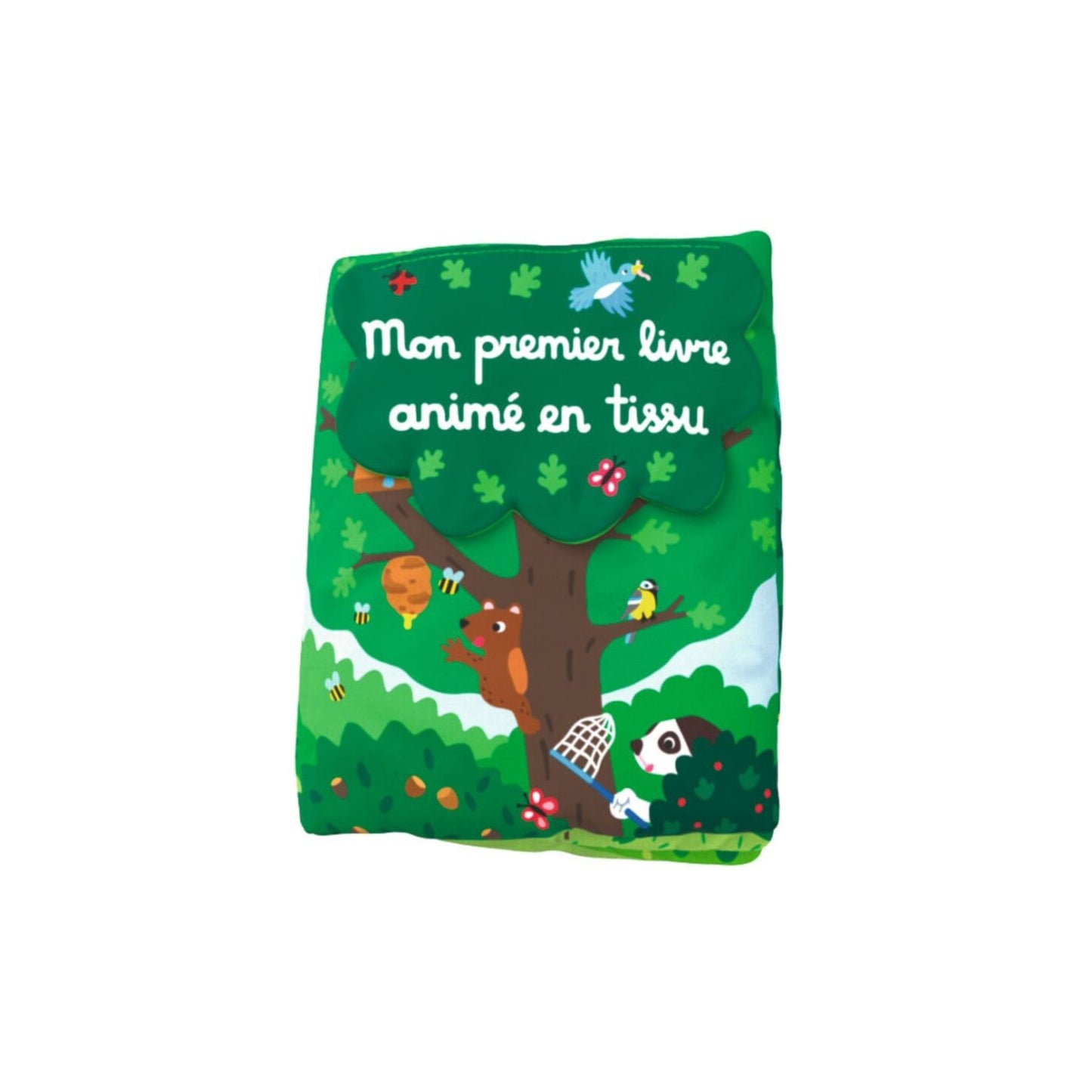 Mon premier livre animé en tissu - Mini bouchon