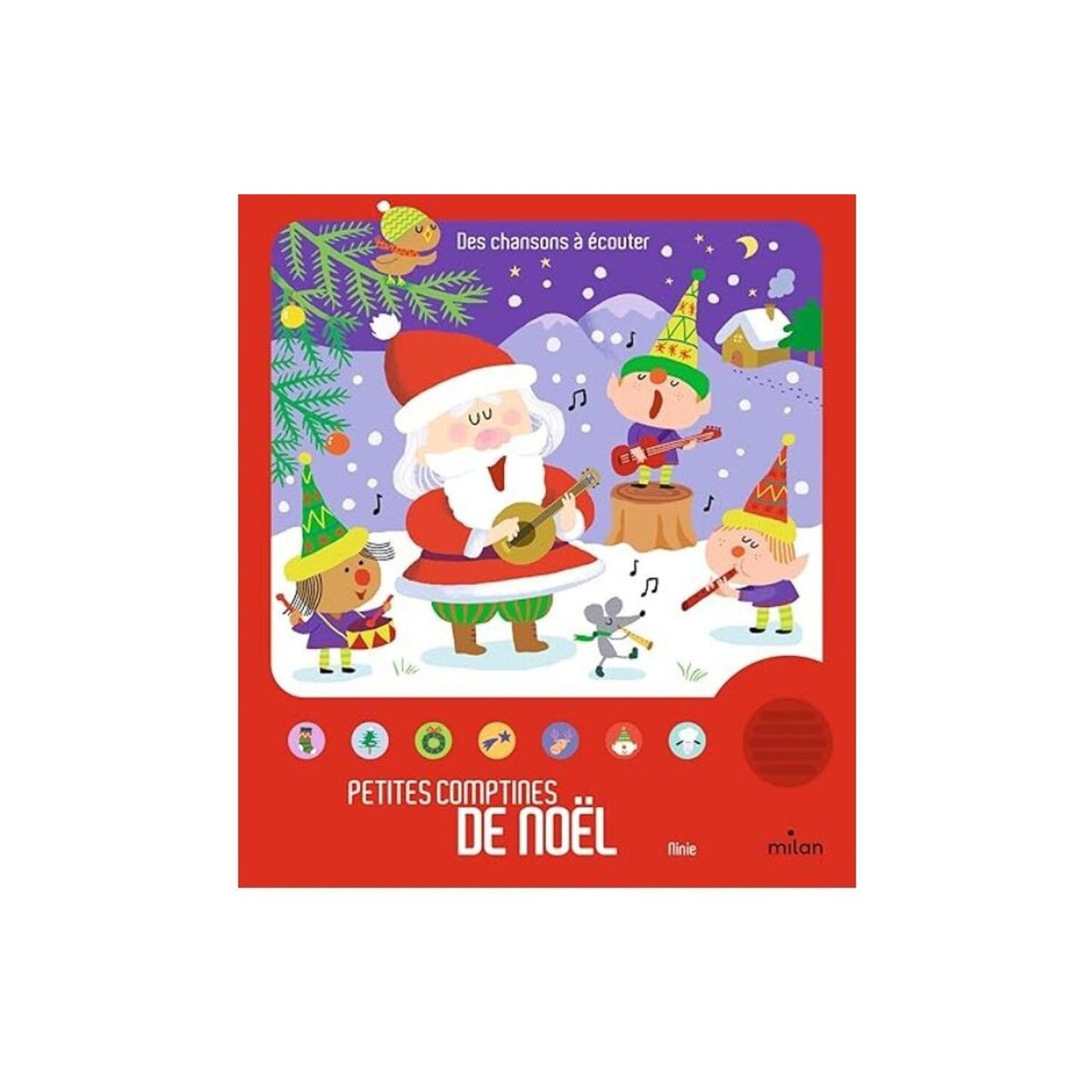 Livre Petites comptines de Noël - Mini bouchon