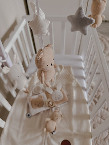 Suspension musicale ourson - Mini bouchon