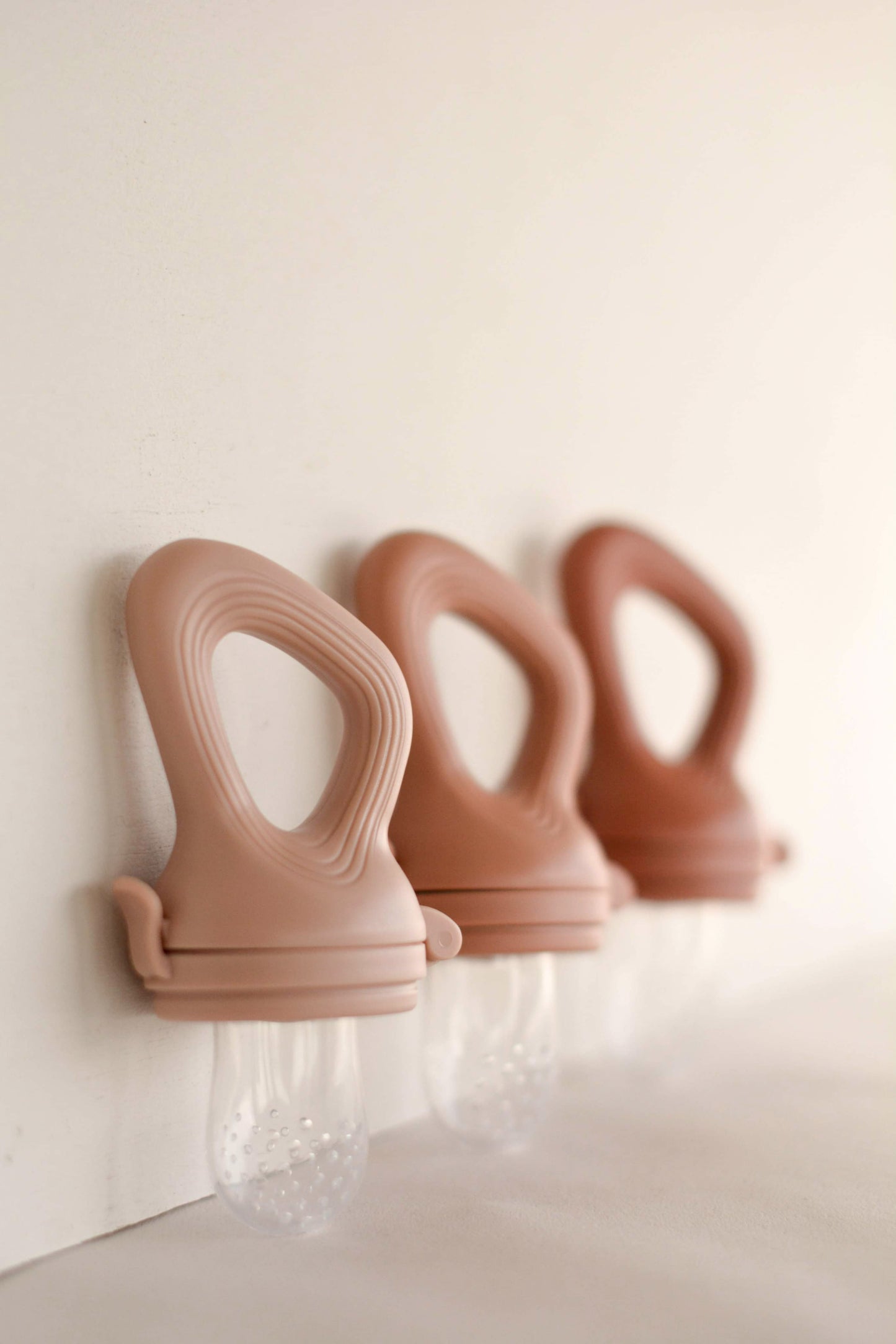 Tétine grignoteuse - Terre de sienne - Mini bouchon