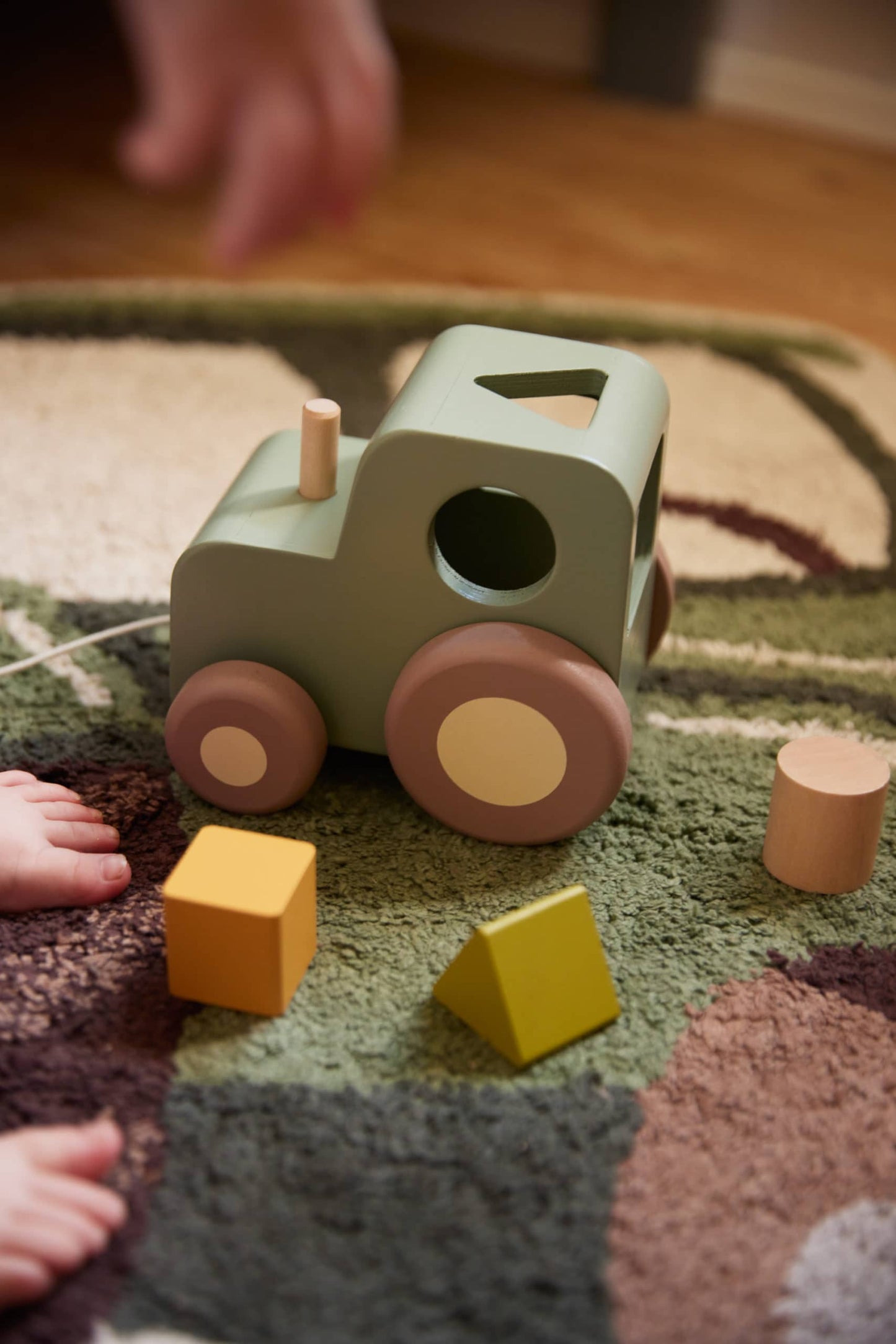 Tracteur à tirer - Mini bouchon