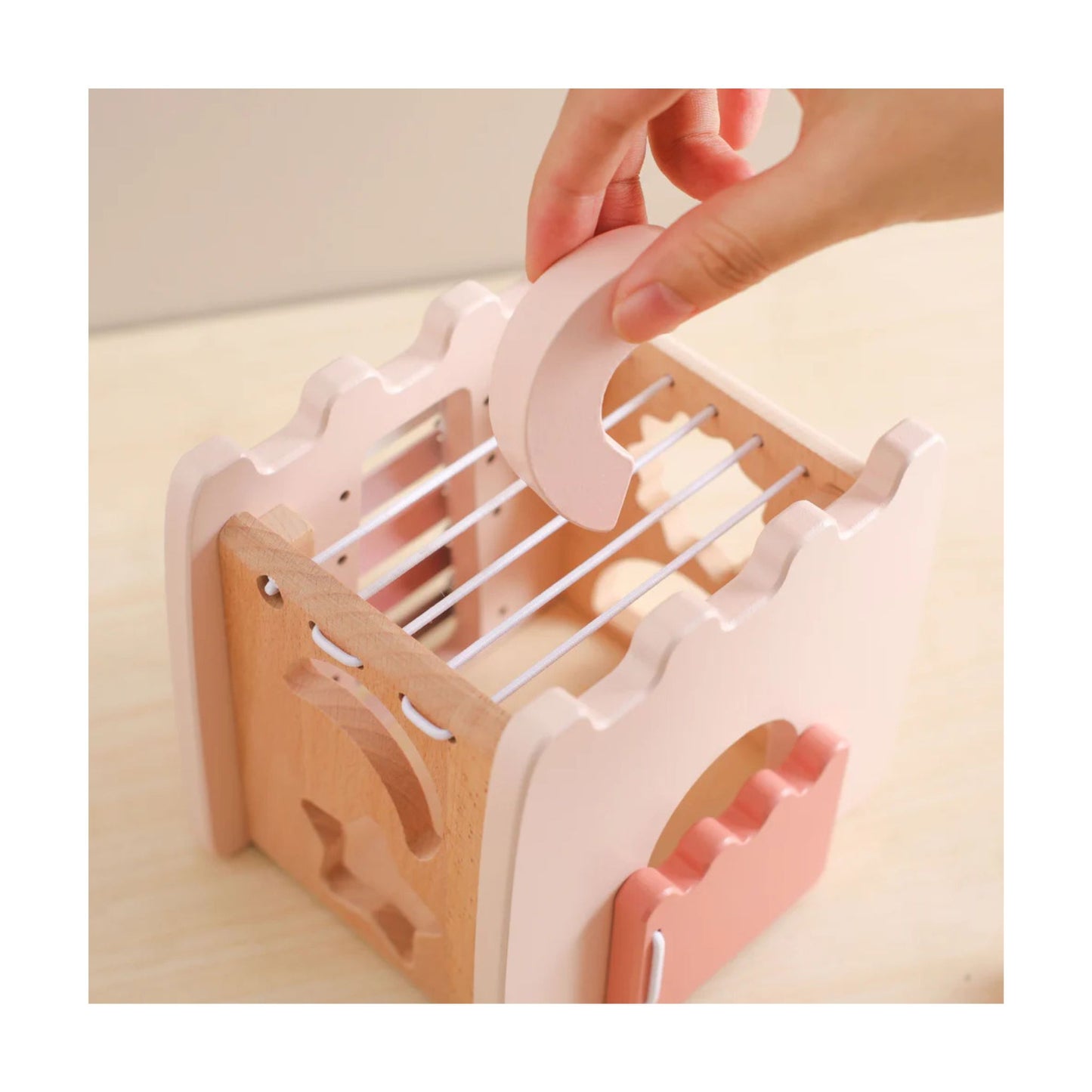 Cube d'activités - Château - Mini bouchon