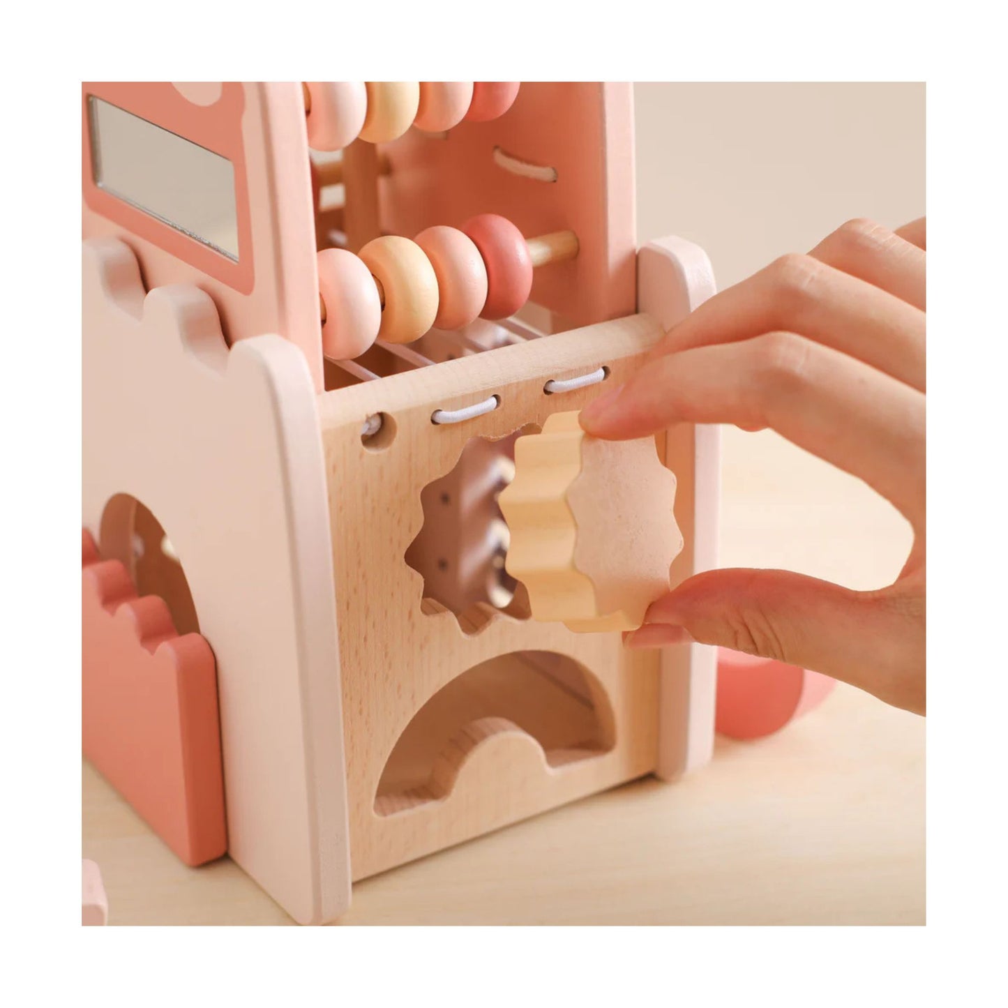 Cube d'activités - Château - Mini bouchon