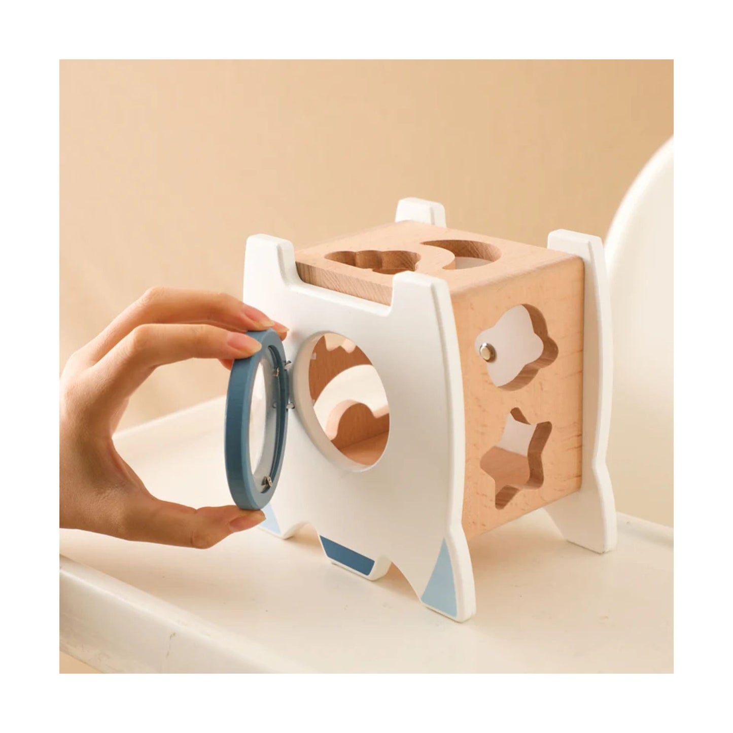 Cube d'activités - Fusée - Mini bouchon