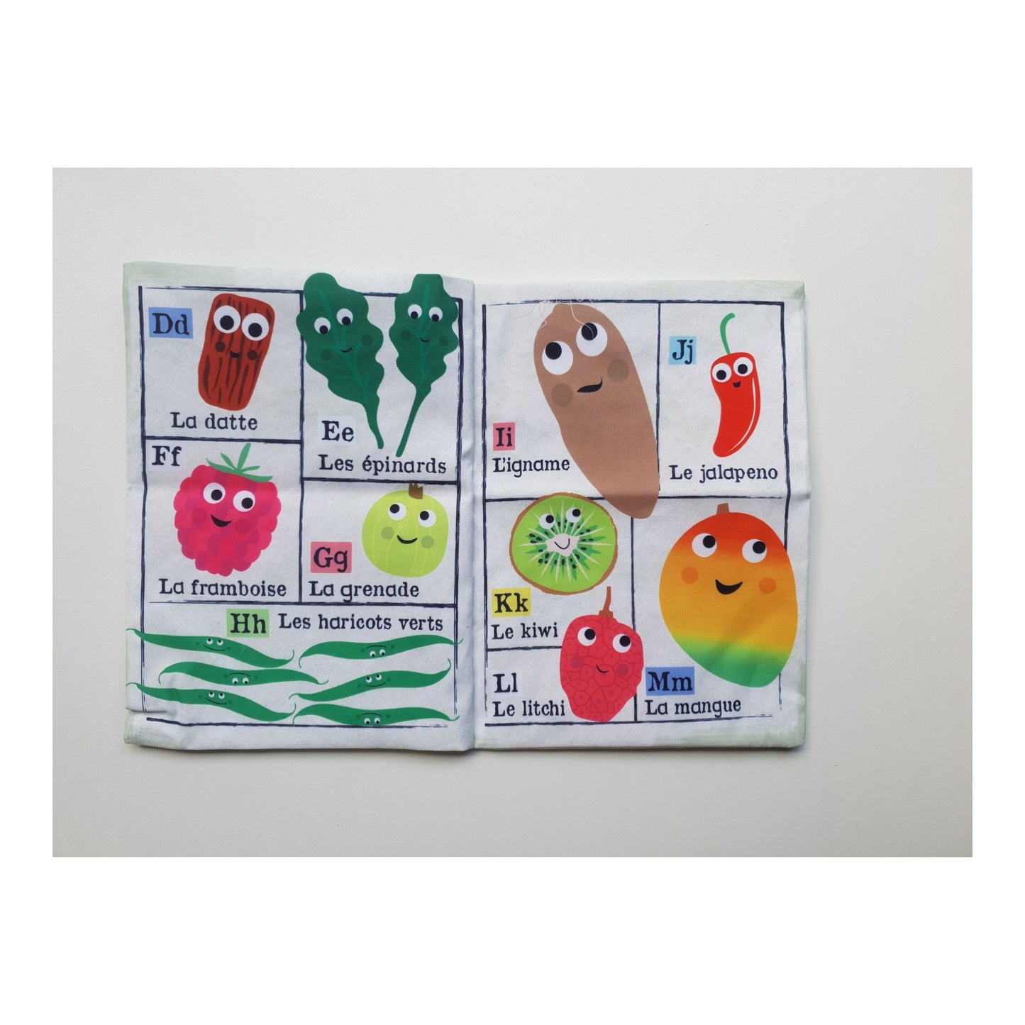 Mon petit journal - Les fruits et légumes - Mini bouchon