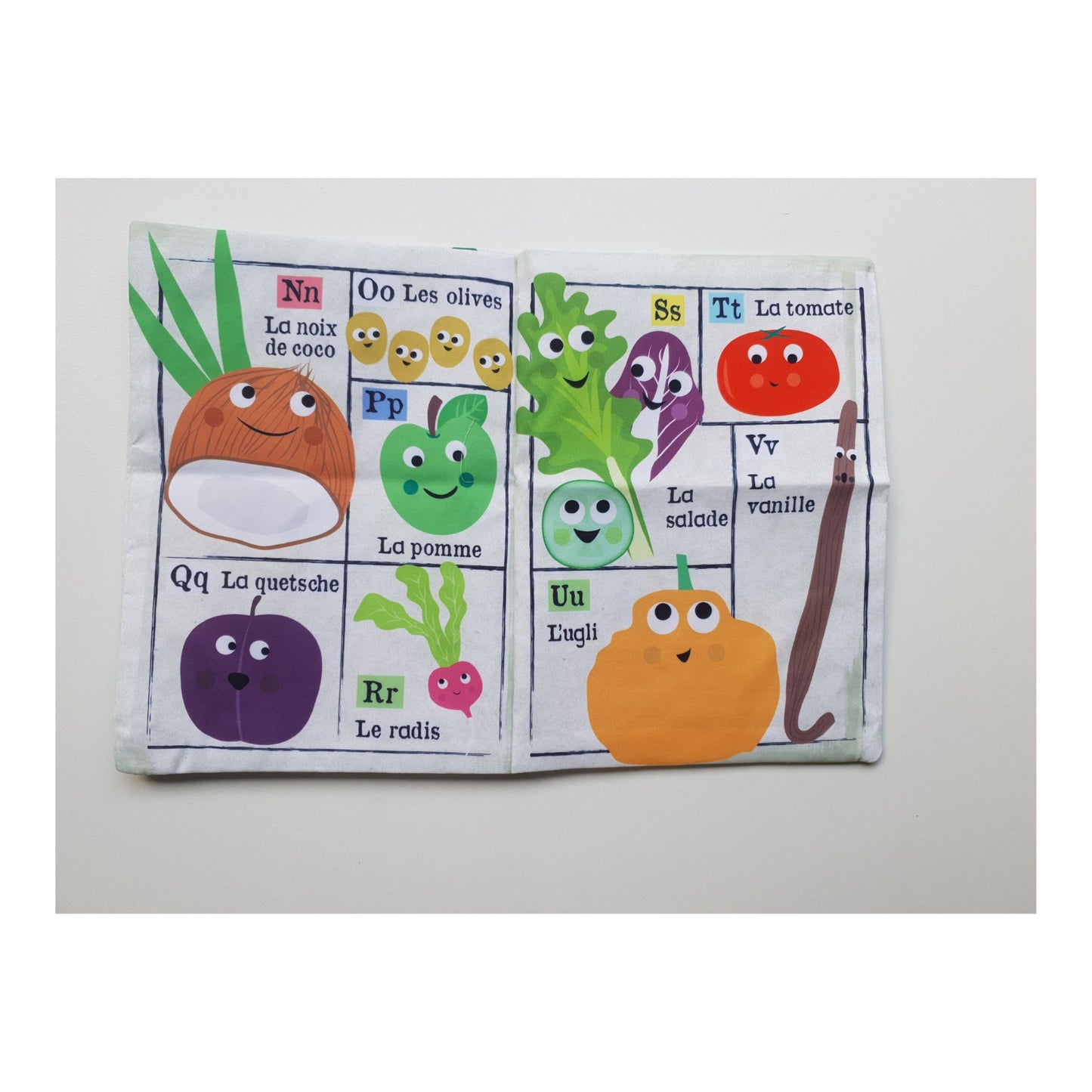 Mon petit journal - Les fruits et légumes - Mini bouchon