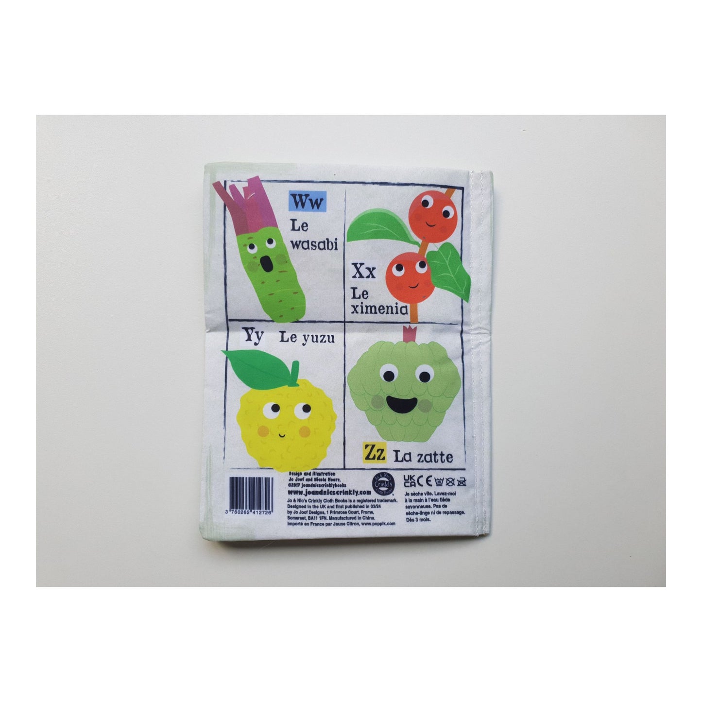 Mon petit journal - Les fruits et légumes - Mini bouchon
