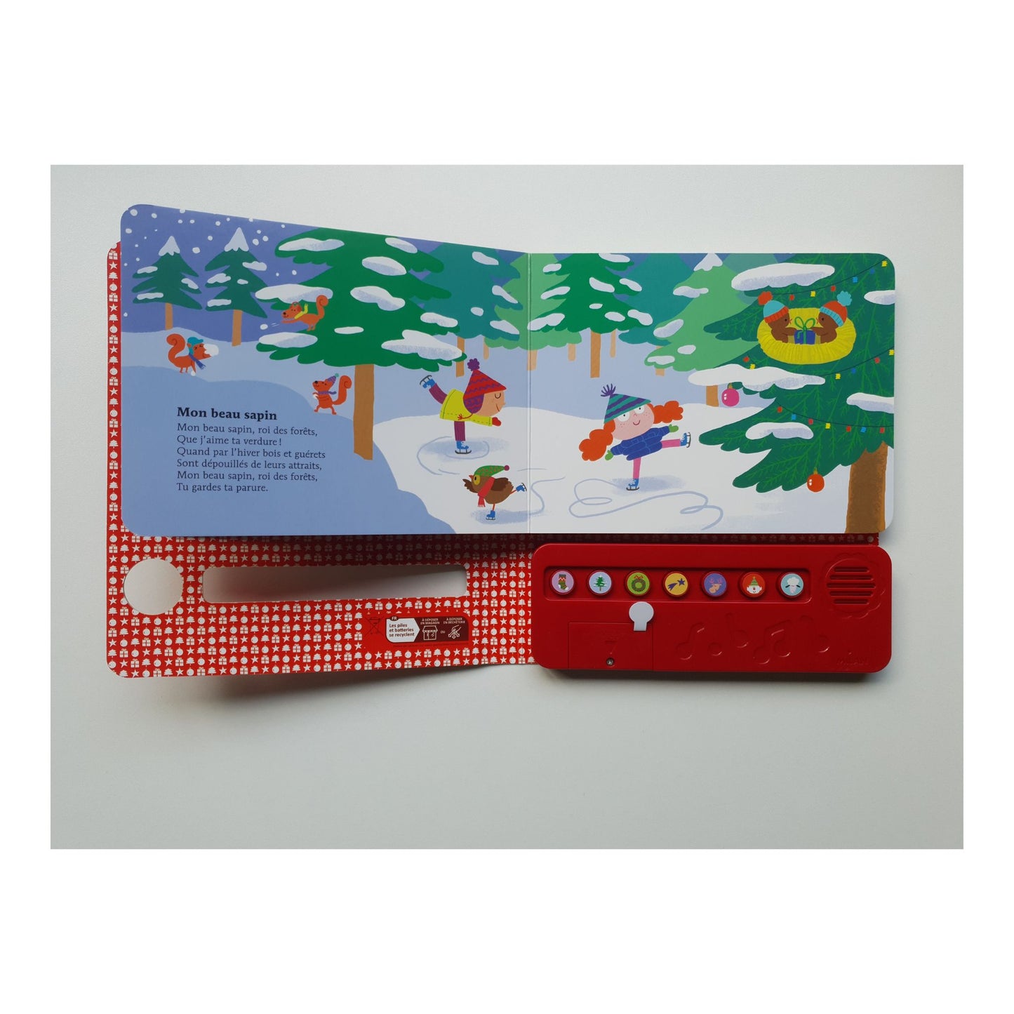 Livre Petites comptines de Noël - Mini bouchon