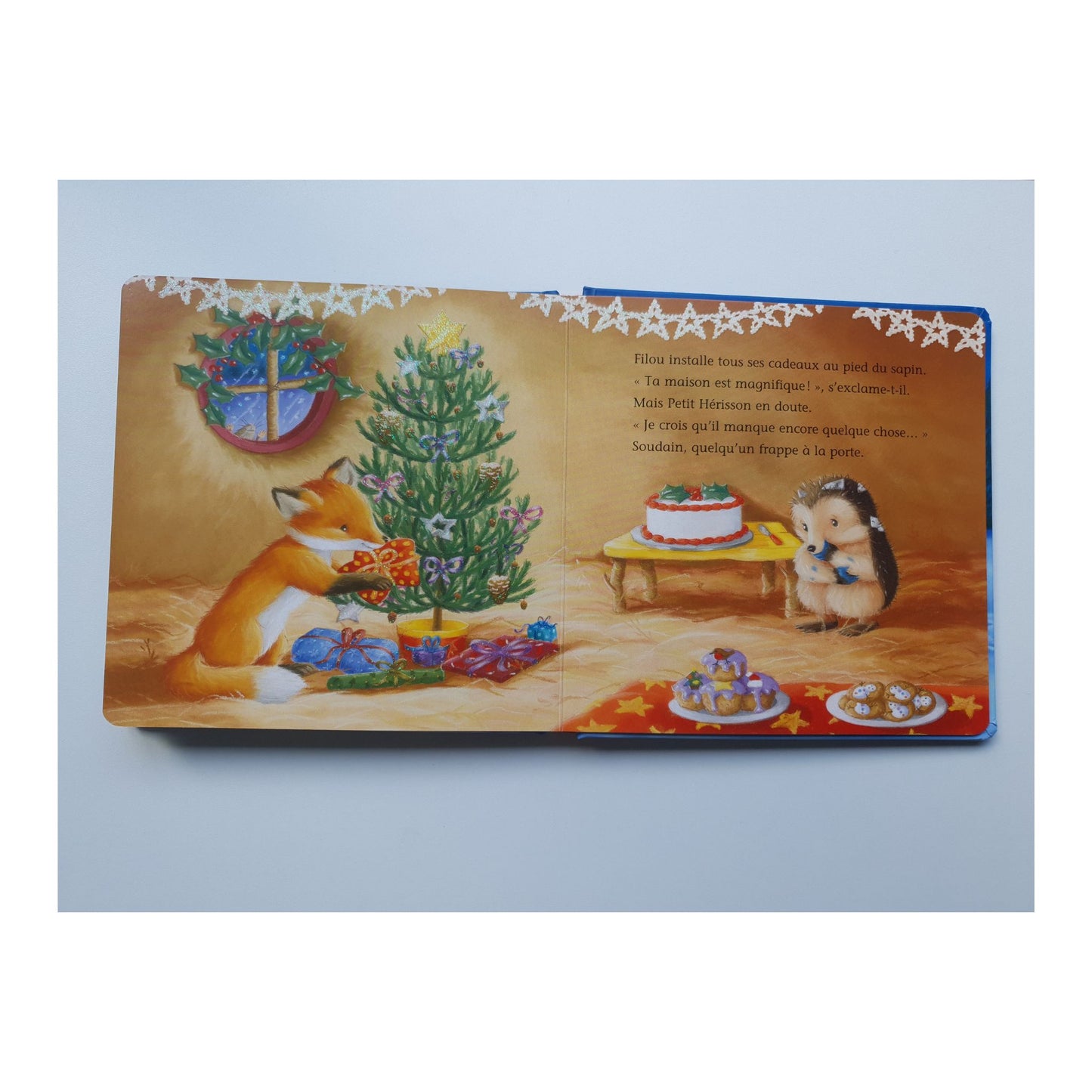 Livre Joyeux Noël petit hérisson - Mini bouchon