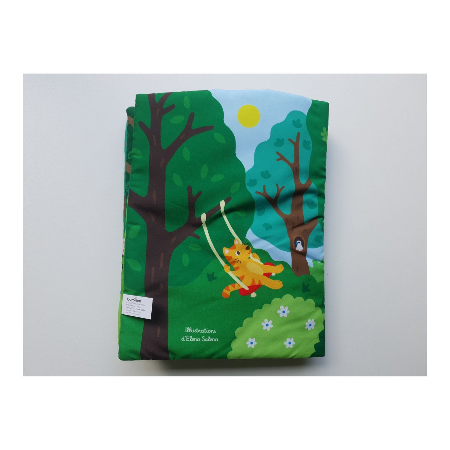 Mon premier livre animé en tissu - Mini bouchon