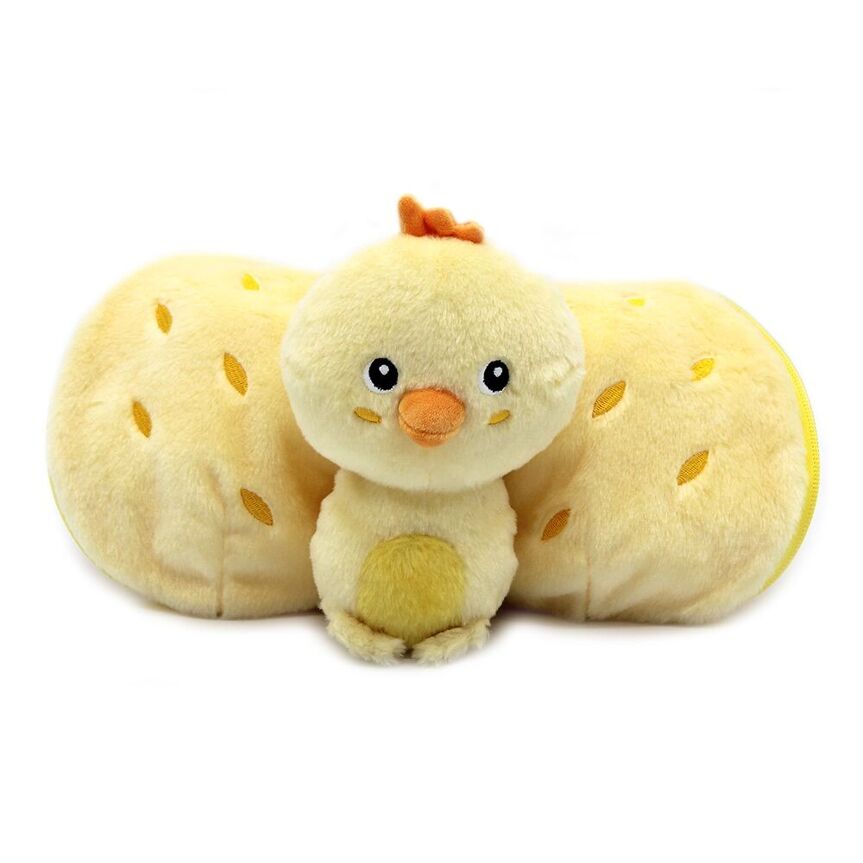 Peluche Nugget le poussin ananas - Mini bouchon