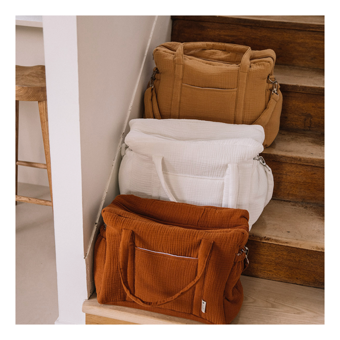 Sac à langer - Caramel - Mini bouchon