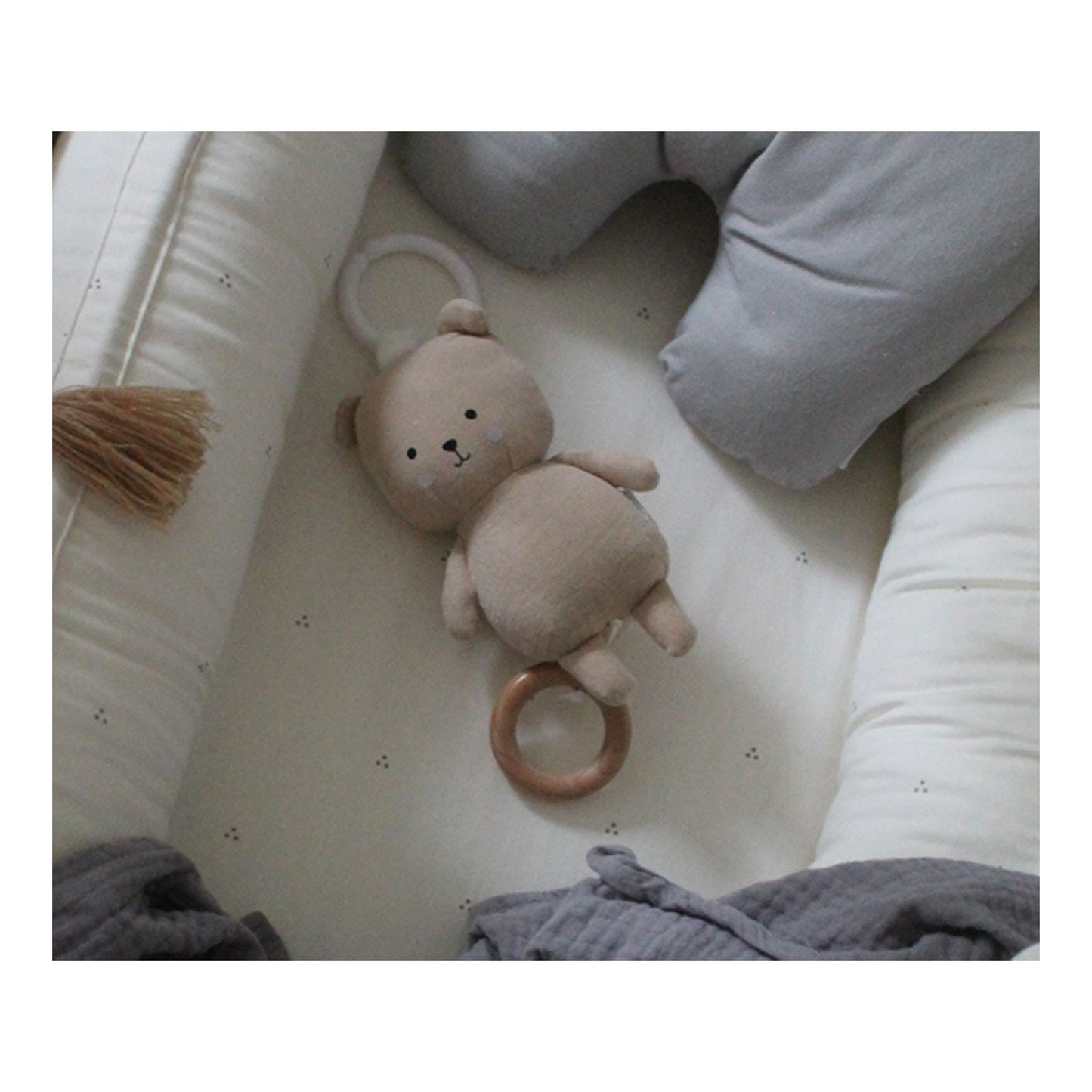 Suspension musicale ourson - Mini bouchon