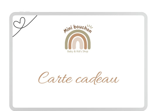 Carte-cadeau - Mini bouchon