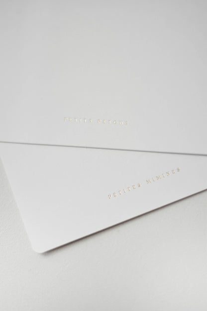 Cartes empreintes - Mini bouchon