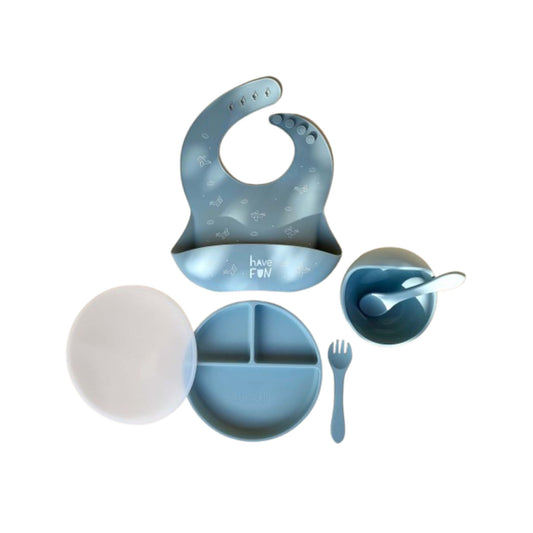 Set repas - Blue Wave - Mini bouchon
