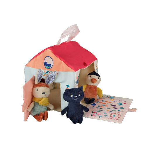 Maison d'activités Gabin lapin - Mini bouchon