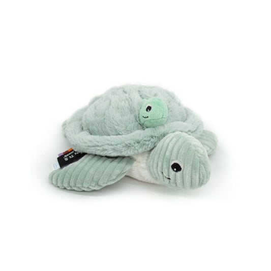 Peluche tortue maman et bébé - Menthe - Mini bouchon