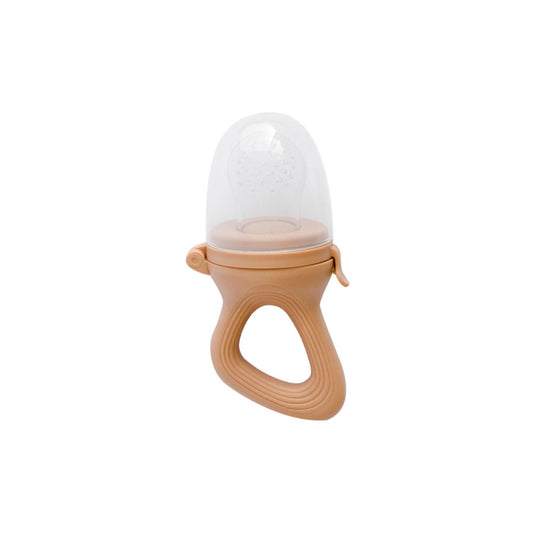 Tétine grignoteuse - Caramel - Mini bouchon