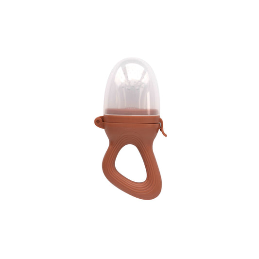 Tétine grignoteuse - Terre de sienne - Mini bouchon