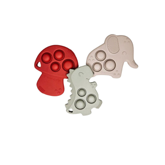 Jouets de dentition Pop it - Mini bouchon