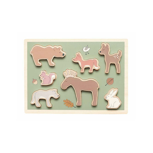 Puzzle forêt - Mini bouchon