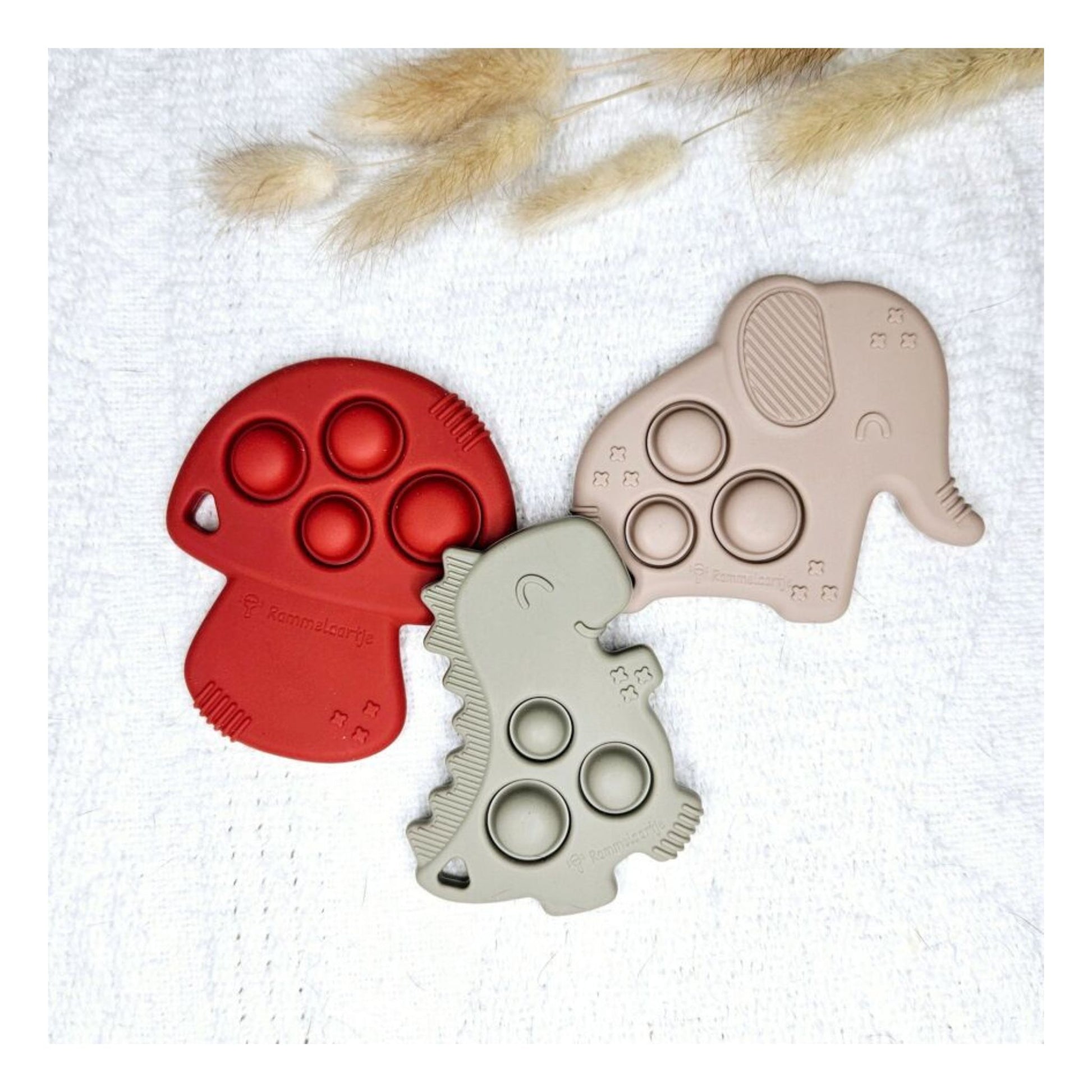 Jouets de dentition Pop it - Mini bouchon