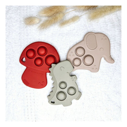 Jouets de dentition Pop it - Mini bouchon