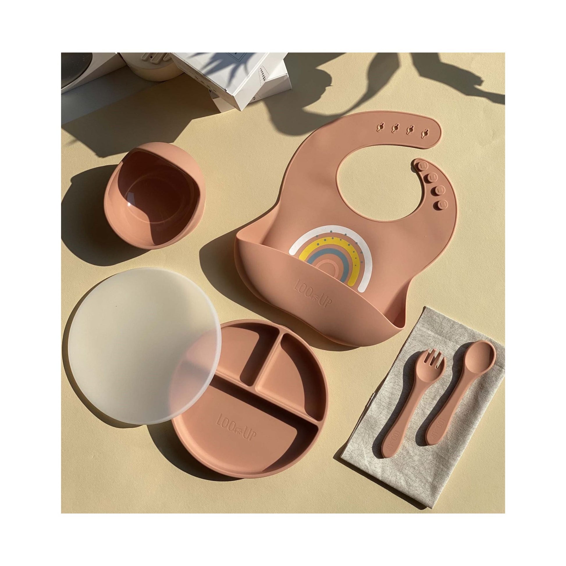 Set repas - Pêche - Mini bouchon
