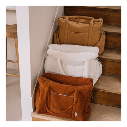 Sac à langer Mini nous - Caramel - Mini bouchon