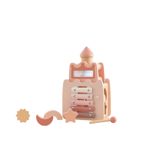 Cube d'activités - Château - Mini bouchon