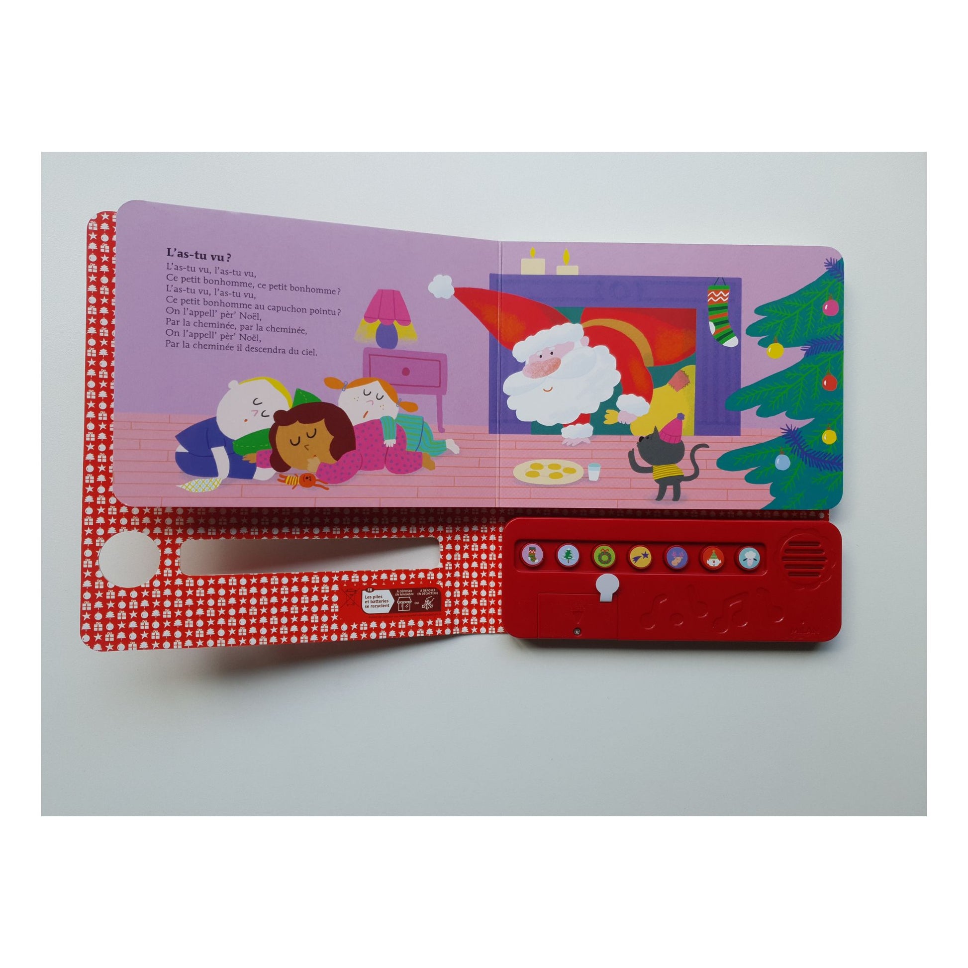 Livre Petites comptines de Noël - Mini bouchon